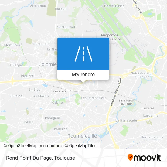 Rond-Point Du Page plan