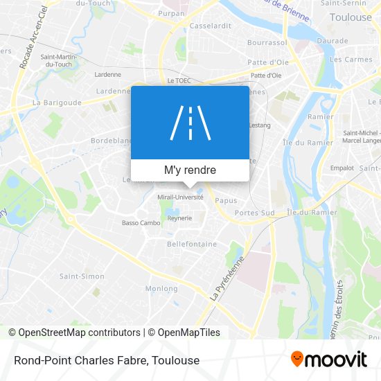 Rond-Point Charles Fabre plan