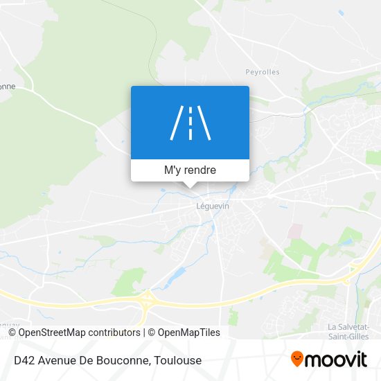 D42 Avenue De Bouconne plan