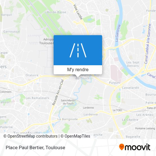 Place Paul Bertier plan