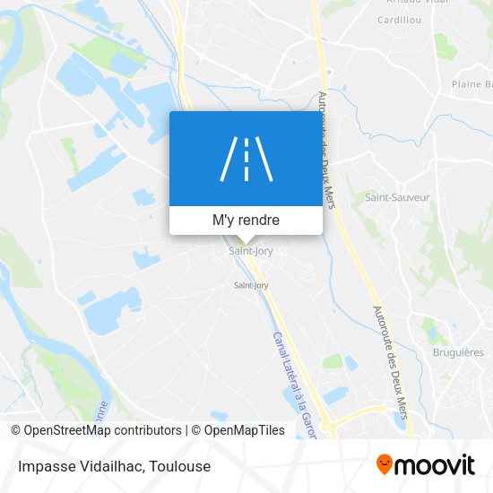 Impasse Vidailhac plan