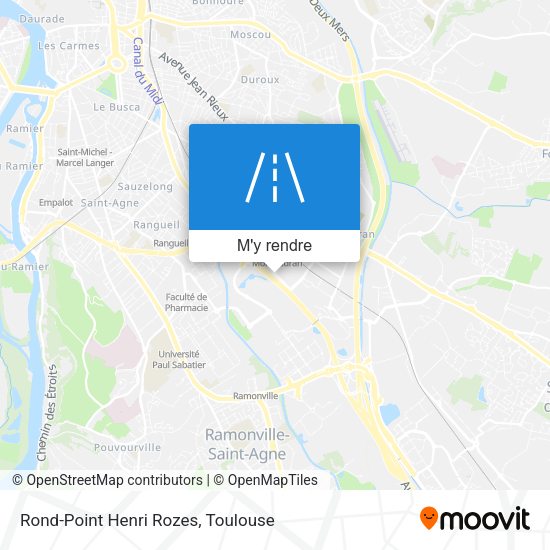Rond-Point Henri Rozes plan