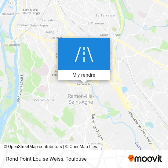 Rond-Point Louise Weiss plan