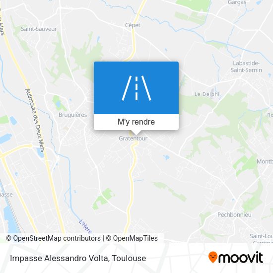 Impasse Alessandro Volta plan