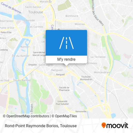 Rond-Point Raymonde Borios plan