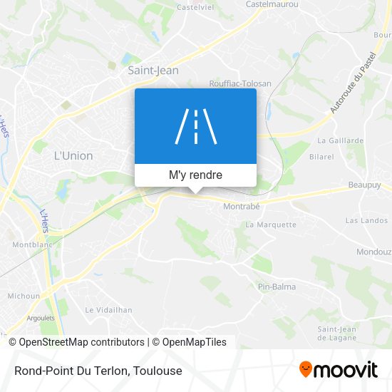 Rond-Point Du Terlon plan