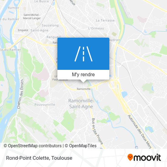 Rond-Point Colette plan