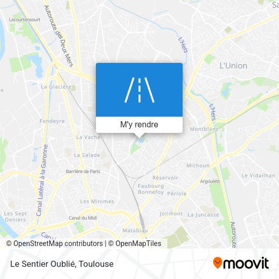 Le Sentier Oublié plan