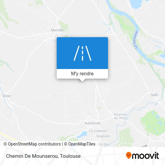 Chemin De Mounserou plan