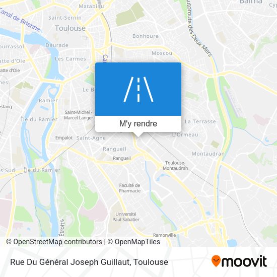 Rue Du Général Joseph Guillaut plan
