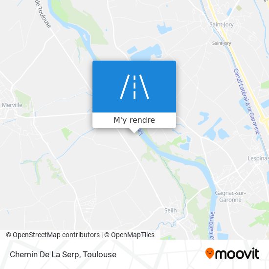 Chemin De La Serp plan
