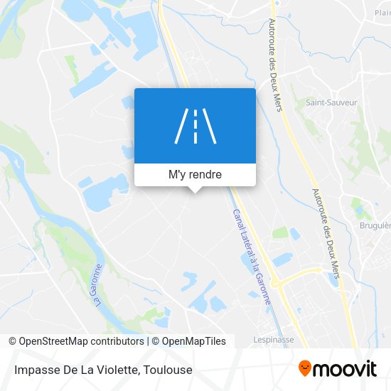 Impasse De La Violette plan