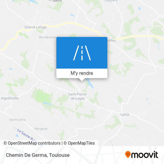 Chemin De Germa plan
