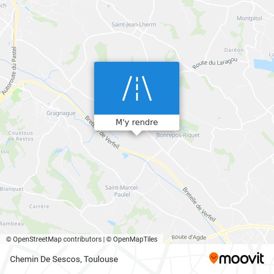 Chemin De Sescos plan