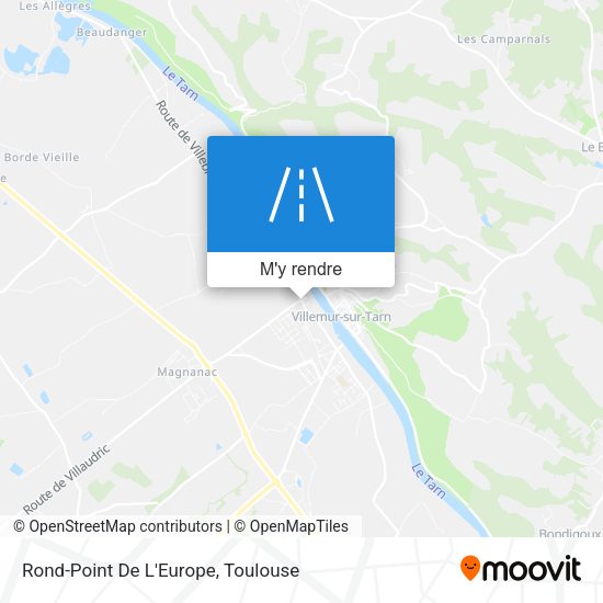 Rond-Point De L'Europe plan