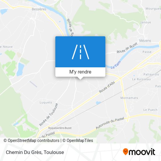 Chemin Du Grès plan