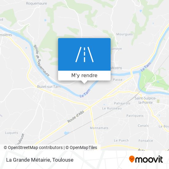 La Grande Métairie plan