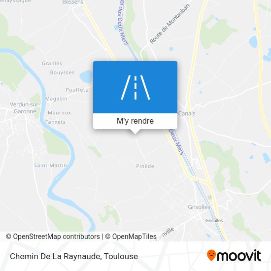 Chemin De La Raynaude plan