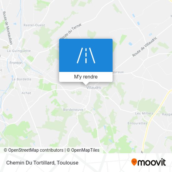 Chemin Du Tortillard plan