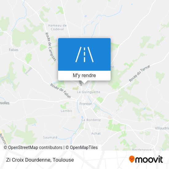 Zi Croix Dourdenne plan