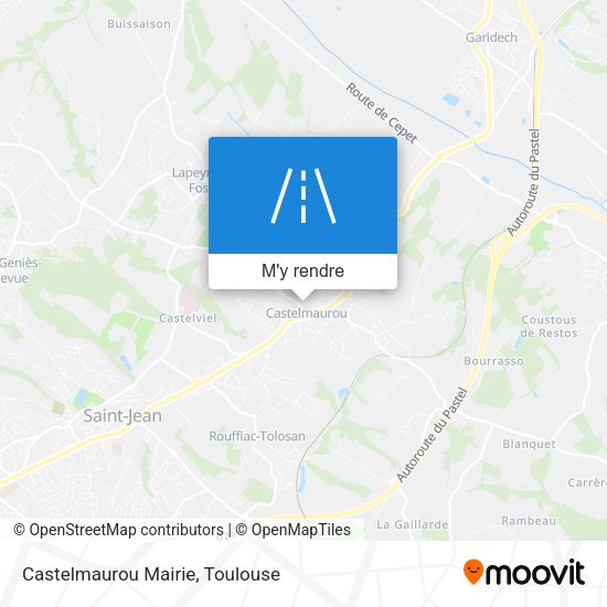 Castelmaurou Mairie plan