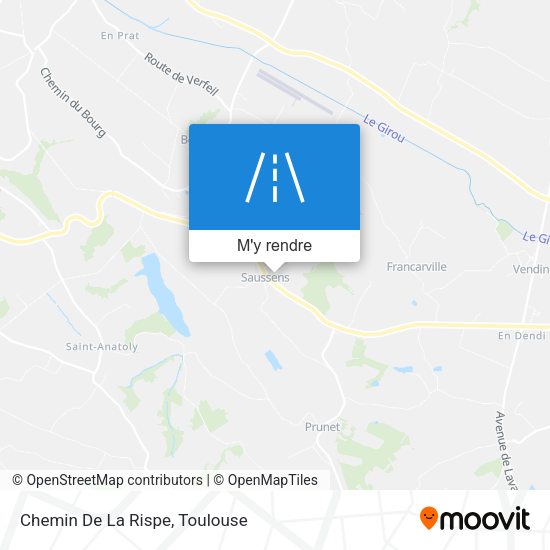 Chemin De La Rispe plan