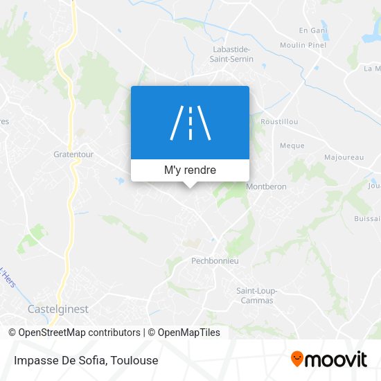 Impasse De Sofia plan