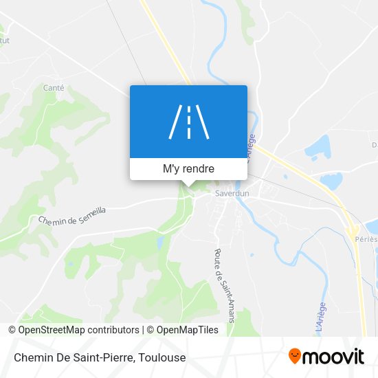 Chemin De Saint-Pierre plan