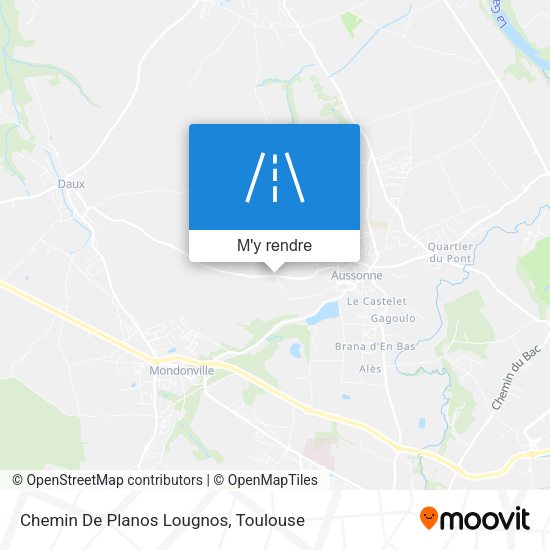 Chemin De Planos Lougnos plan