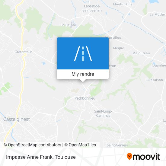 Impasse Anne Frank plan