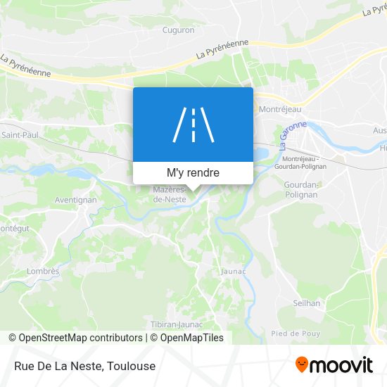 Rue De La Neste plan