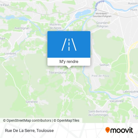 Rue De La Serre plan