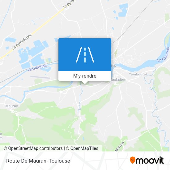 Route De Mauran plan