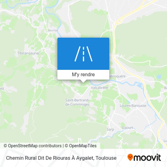 Chemin Rural Dit De Riouras À Aygalet plan
