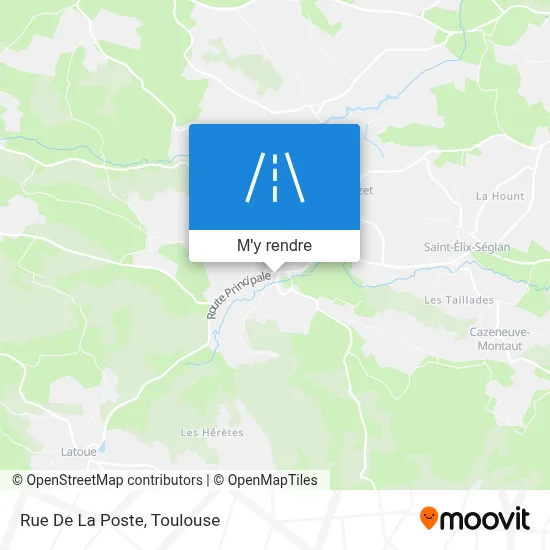 Rue De La Poste plan