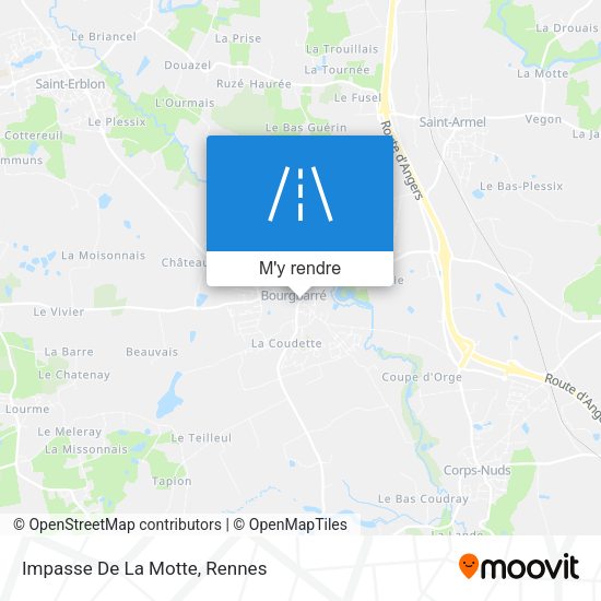 Impasse De La Motte plan