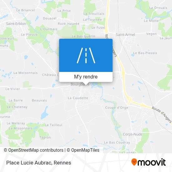 Place Lucie Aubrac plan