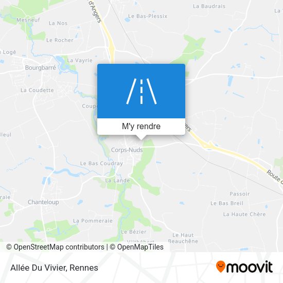 Allée Du Vivier plan