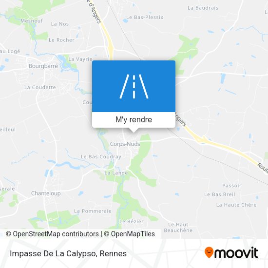 Impasse De La Calypso plan