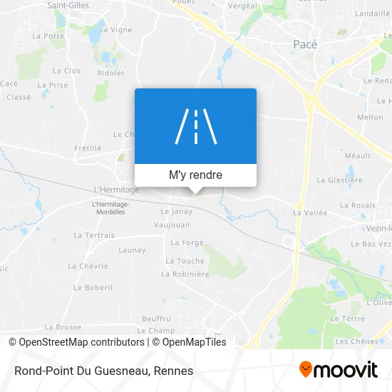 Rond-Point Du Guesneau plan