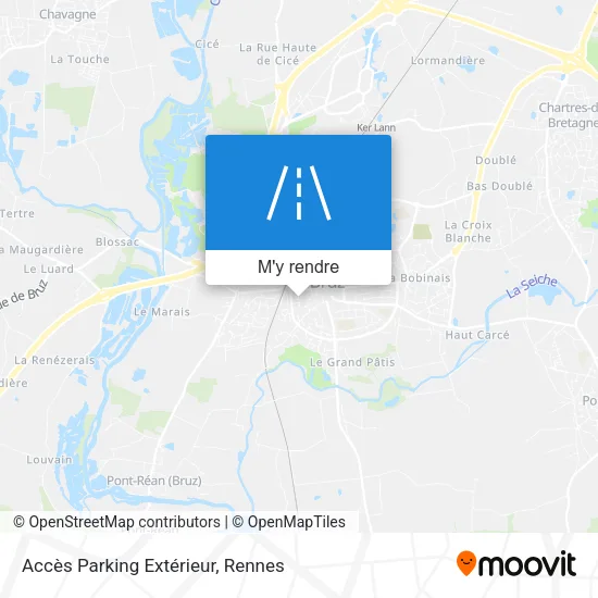 Accès Parking Extérieur plan