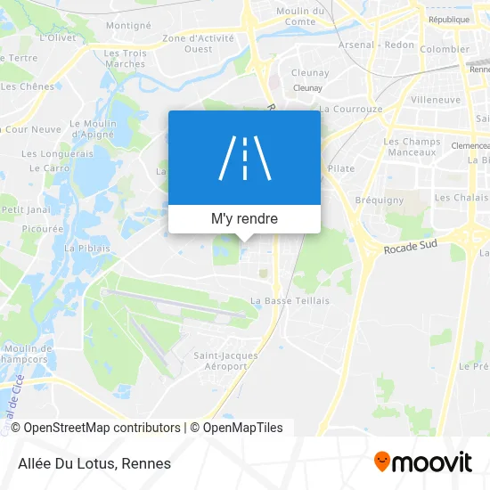 Allée Du Lotus plan