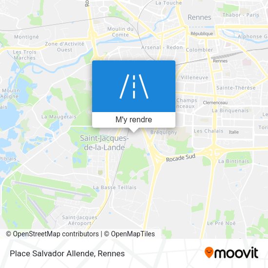 Place Salvador Allende plan