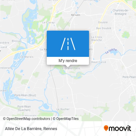 Allée De La Barrière plan