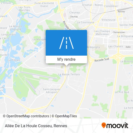 Allée De La Houle Cosseu plan
