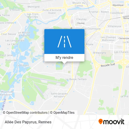 Allée Des Papyrus plan