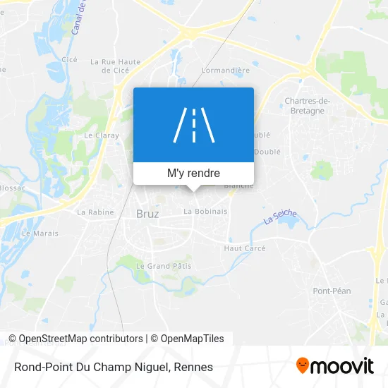 Rond-Point Du Champ Niguel plan