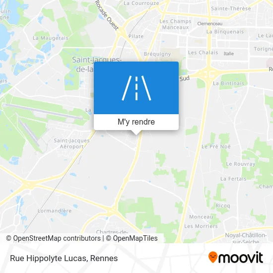 Rue Hippolyte Lucas plan