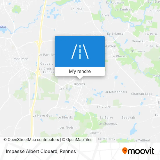 Impasse Albert Clouard plan