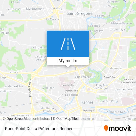 Rond-Point De La Préfecture plan